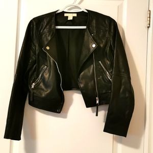 H&M leather jacket